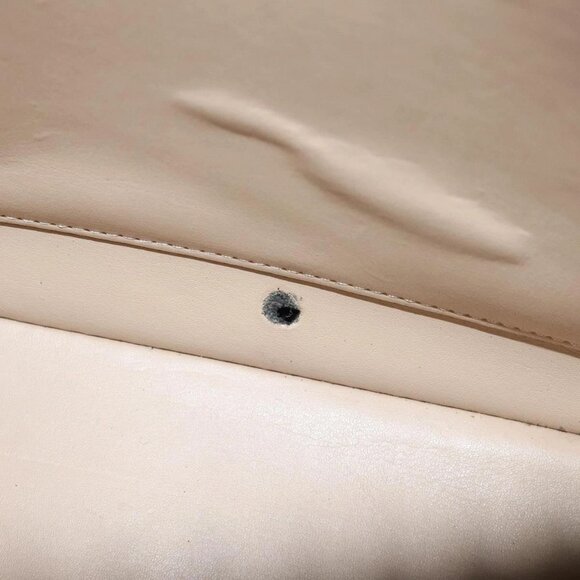 LOUIS VUITTON Monogram Vernis Houston Hand Bag Beige - Picture 10 of 14